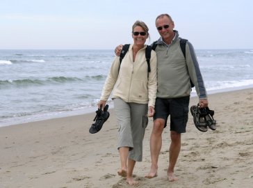 Foto von Paar am Strand