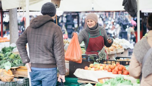 Foto von Wochenmarkt