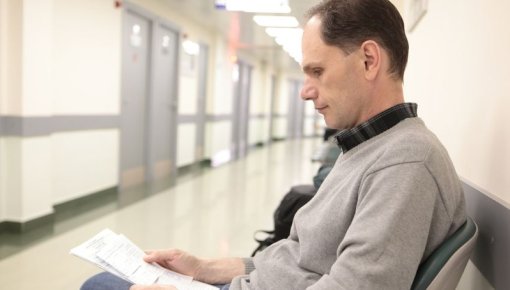 Foto von Patient im Krankenhaus