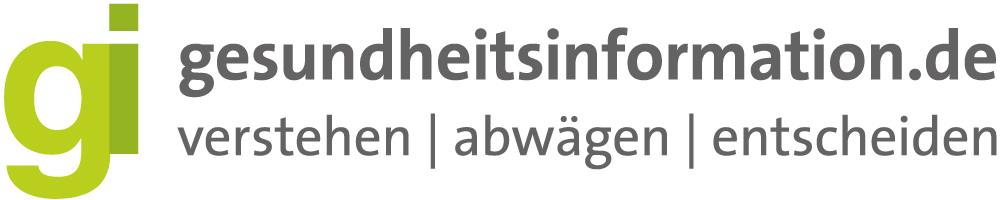 Logo von Gesundheitsinformation.de