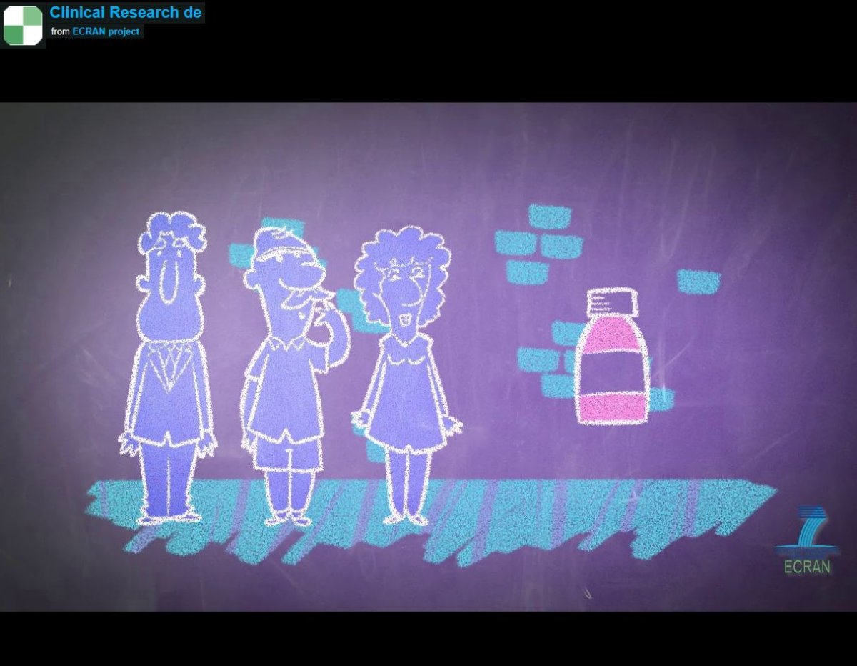 Video: Zeichentrickfilm zu klinischen Studien, © ecranproject.eu