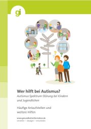 Vorschaubild der Broschüre Versorgungslandschaft Autismus