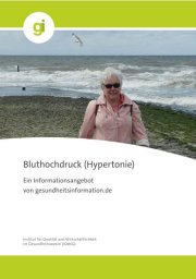 Abbildung: Cover der Broschüre Bluthochdruck (Hypertonie)