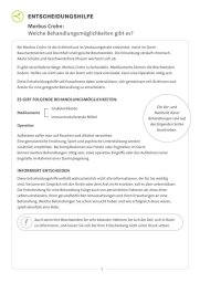 Abbildung: Entscheidungshilfe Morbus Crohn